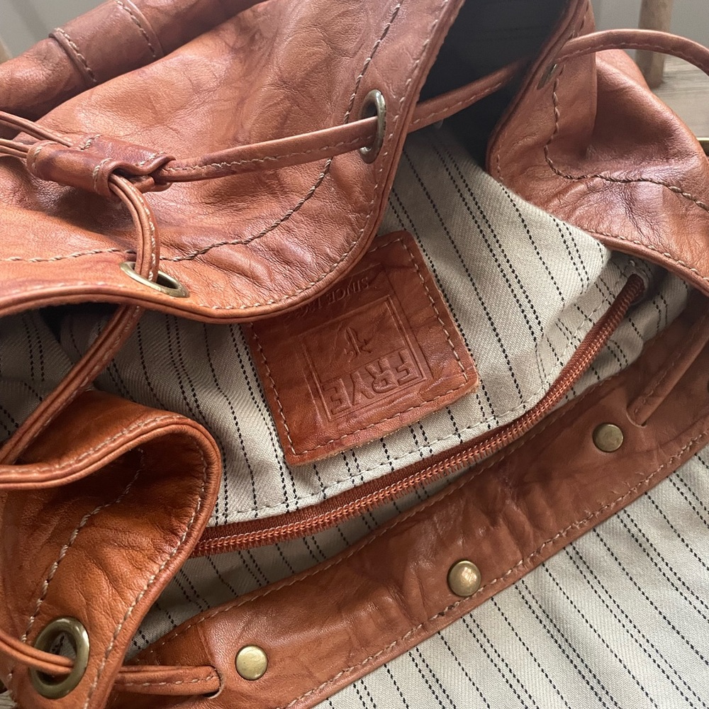 Frye Leather Backpack - Picture 5 of 15